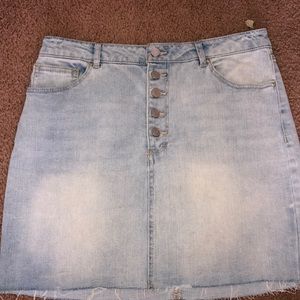 Denim skirt